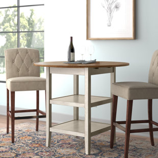Round Tall Kitchen & Dining Tables You'll Love | Wayfair